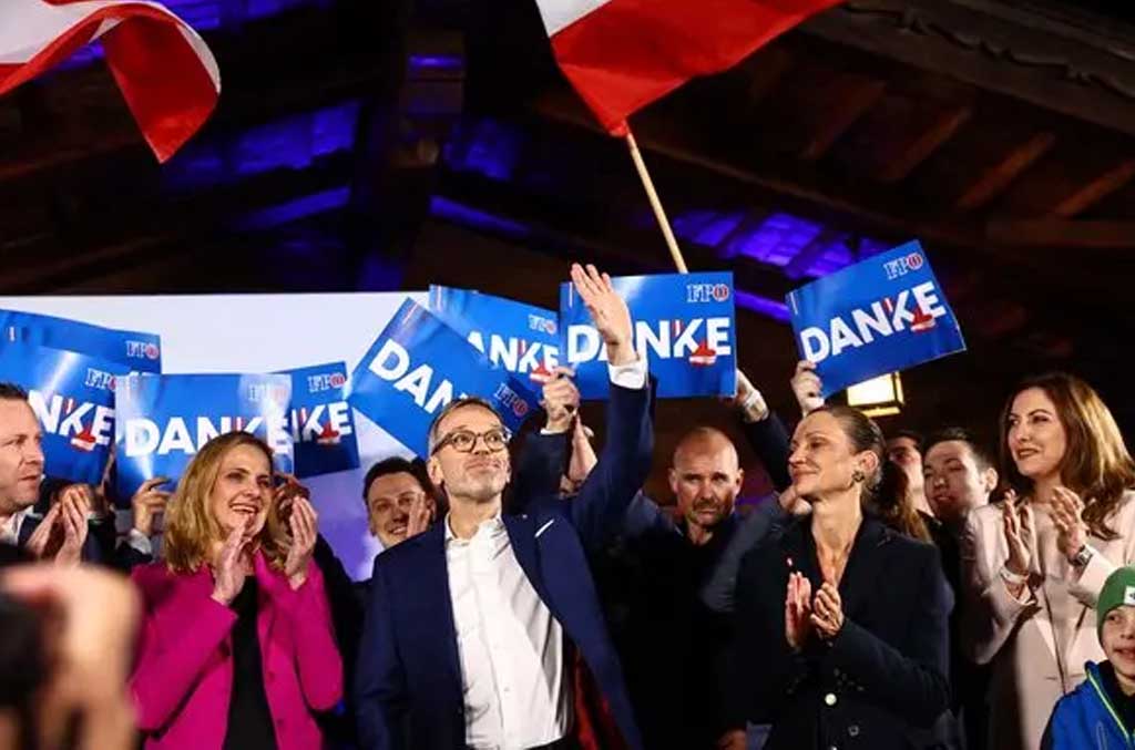 Autriche : victoire historique du FPÖ aux législatives