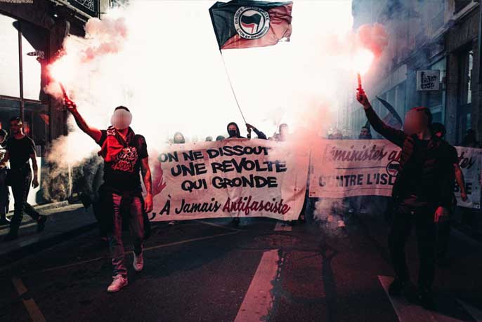 Dissolution des antifas lyonnais : les ultra-violents de la GALE devant le conseil d’État