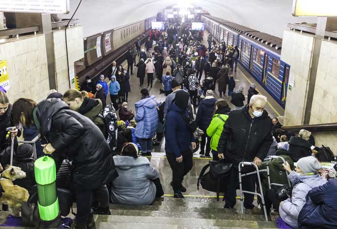 Guerre russo-ukrainienne à J+15 : l’assaut de Kiev et contre-attaques