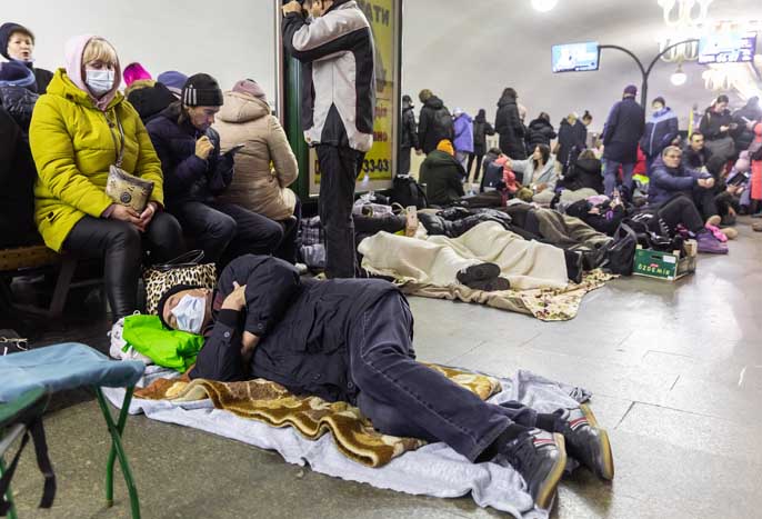 Guerre russo-ukrainienne à J+22 : les forces russes continuent d’avancer au ralenti