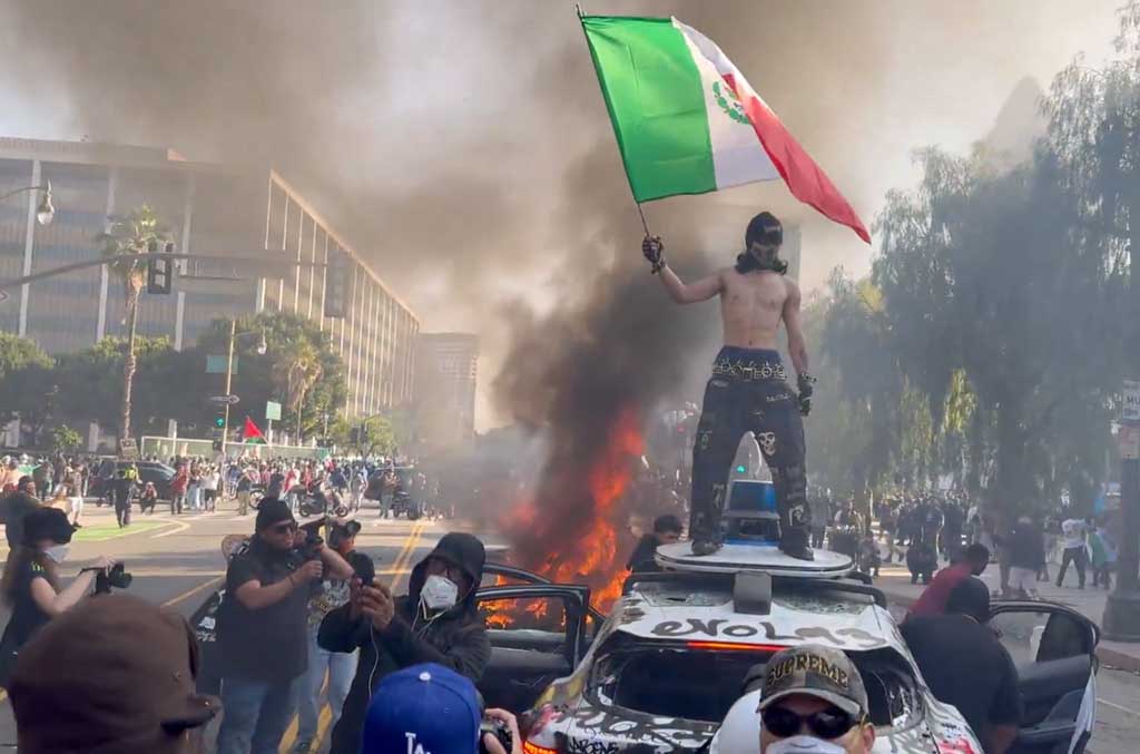 La Garde nationale déployée à Los Angeles à la suite des émeutes