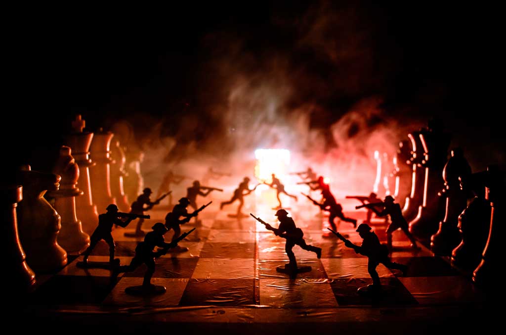 "La guerre, c’est avant tout un chef et des objectifs politiques !"