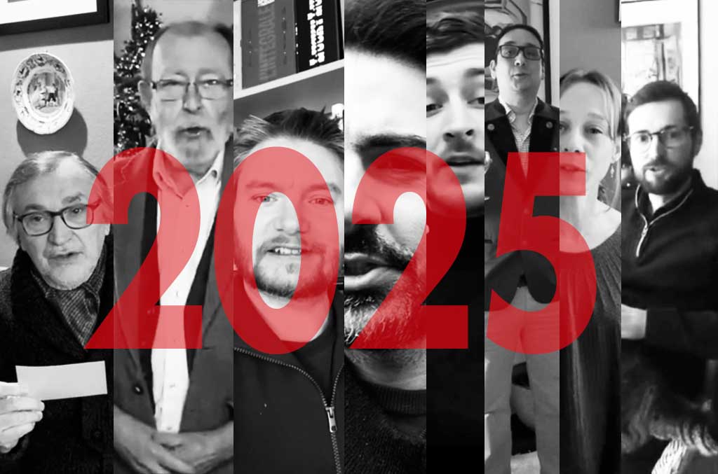 Nous serons les derniers ! Bonne année 2025 !