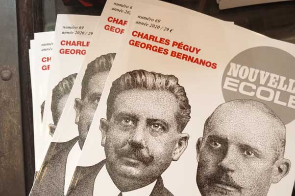 "Nouvelle École" se penche sur Péguy et Bernanos. Entretien avec Alain de Benoist