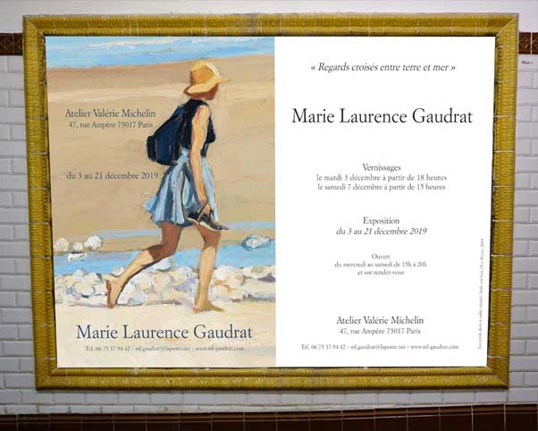 Peinture : Le temps suspendu de Marie Laurence Gaudrat