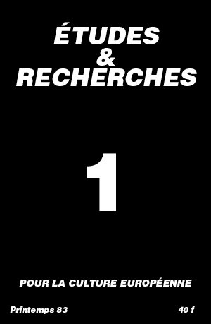 Études et recherches n°1 (nouvelle série)