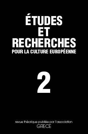 Études et recherches n°2 (nouvelle série)