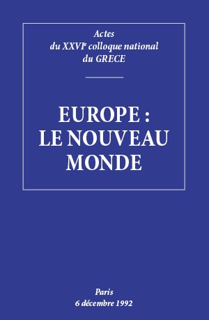 Europe : le nouveau monde - PDF