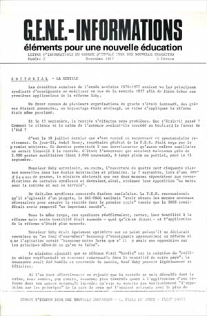 GENE-Informations n°2 - PDF