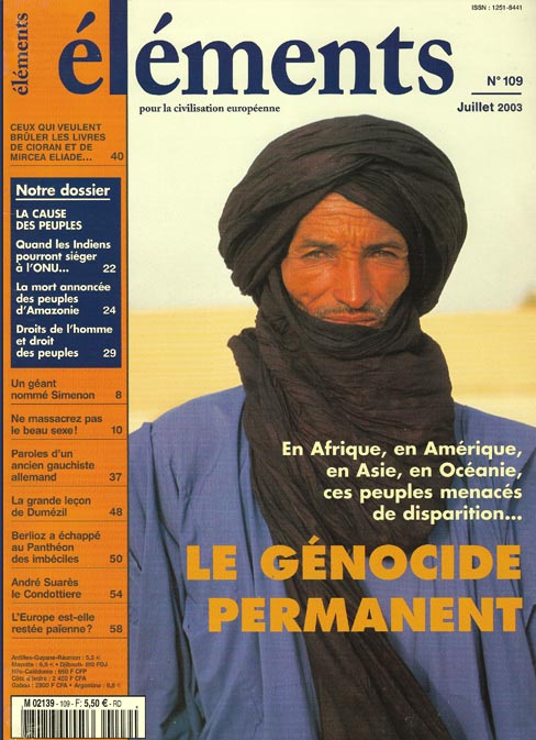 Le génocide permanent : la mort des peuples ?