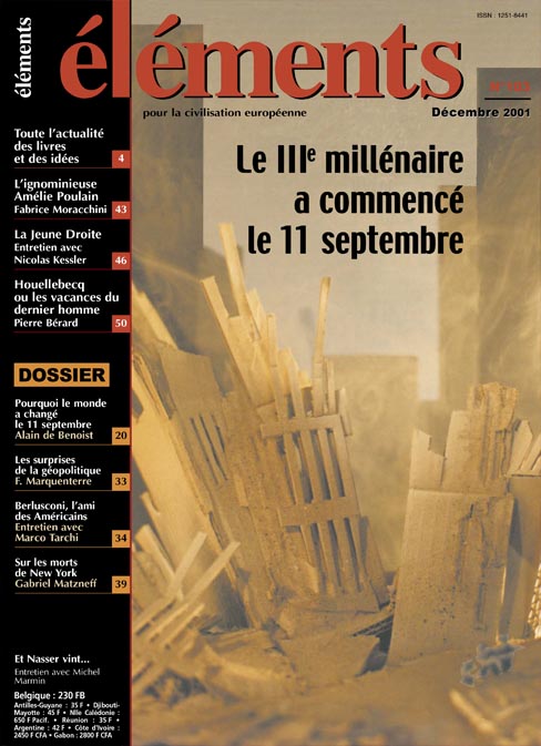 Le IIIe millénaire a commencé le 11 septembre
